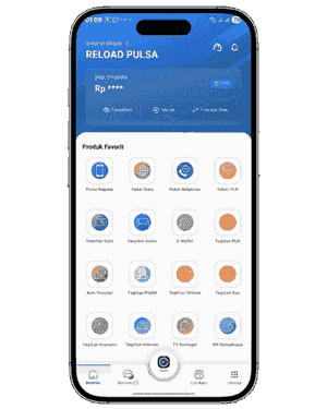 Produk lengkap Reload Pulsa