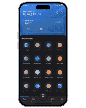 Produk lengkap Reload Pulsa